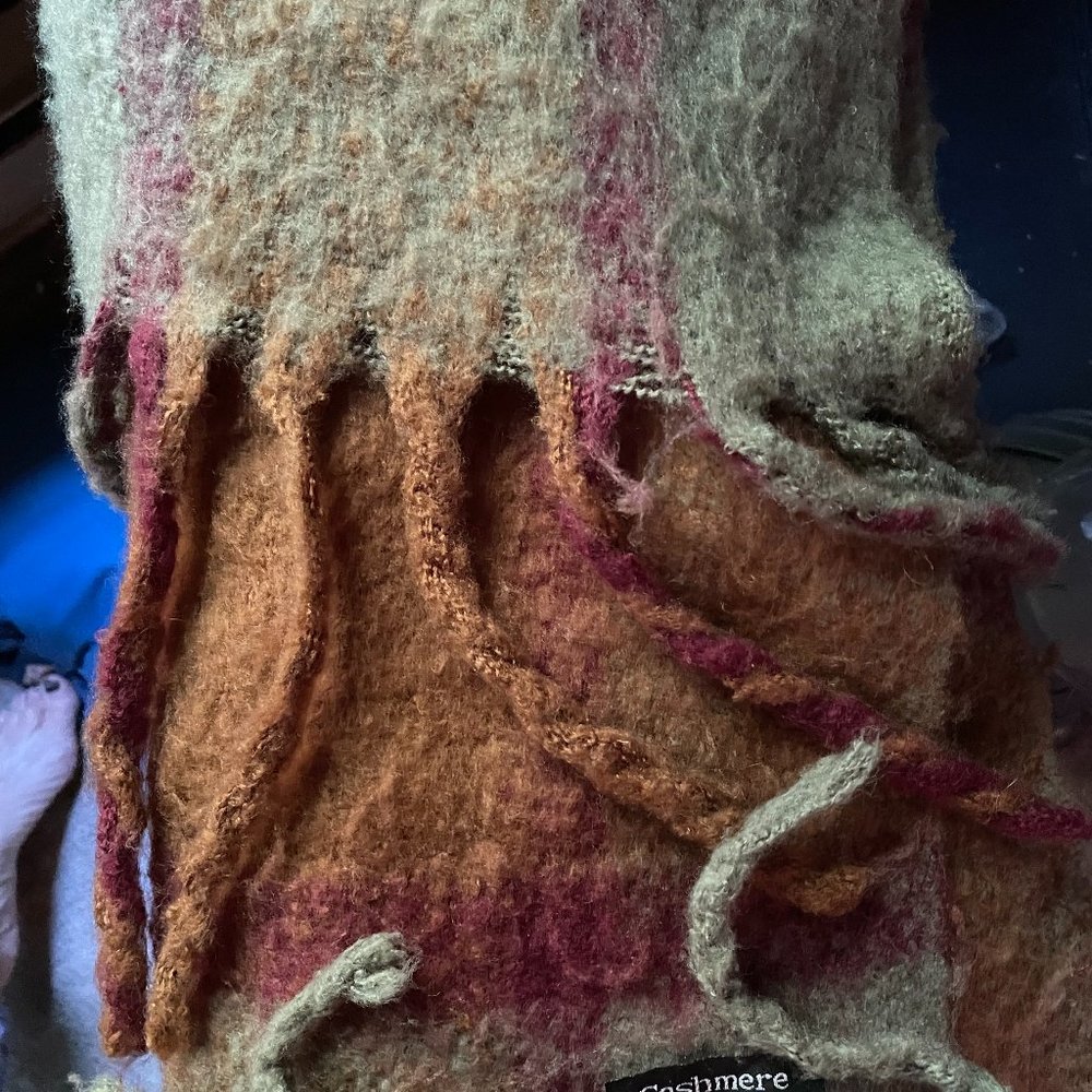 100% Cashmere Scarf from Spain